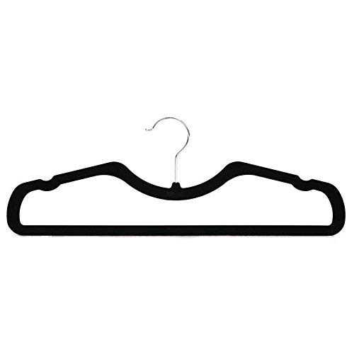 Higher Hangers Velvet Nonslip Slimline Heavy Duty Space Saving Clothes Hangers 40-Pack
