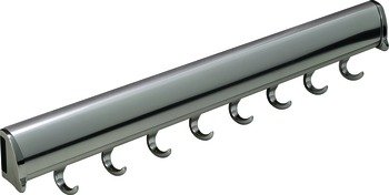 Belt Rack, Synergy Elite Collection, 8 Hook, 17 15/16″, With Full Extension Slide Polished Chrome, With Chrome Hooks and End Caps Review