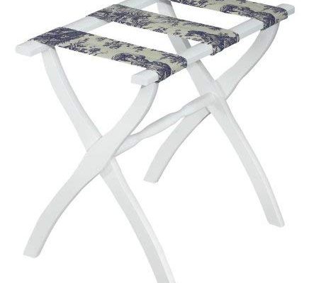 Gate House Furniture Luggage Rack with Toile Straps Review