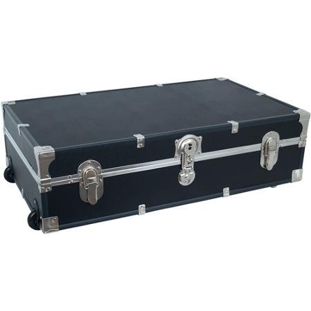 Mercury Luggage Seard Under the Bed Wheeled Storage Footlocker, 31