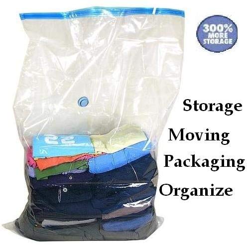 50 PACK Compress Vacuum Seal Storage Bag Space Saver LARGE size wholesale Deal