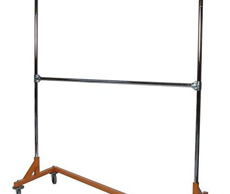 Commercial Grade 5 Foot Double Rail Garment Z-Rack With 6 Foot Uprights Review