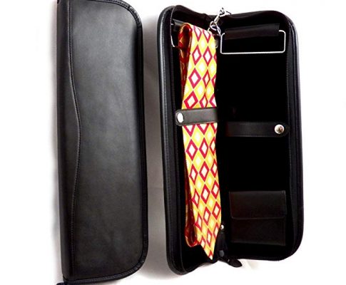 Travel Tie Case – Black Leather Review
