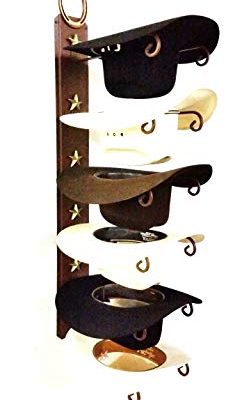 Mark Christopher Collection American Made Cowboy Hat Holder STAR with Genuine Horseshoe 886 6 Tier Hat Rack Review