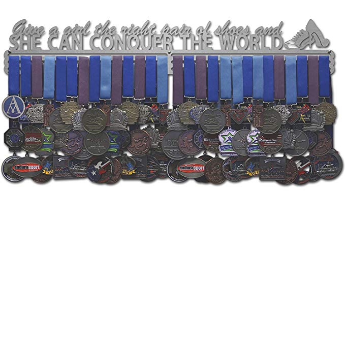 Allied Medal Hangers - Give A Girl The Right Pair Of Shoes And She Can Conquer The World