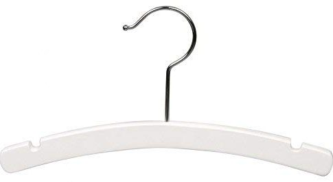 The Great American Hanger Company White Babies Top Hanger with Notches (Box of 50) Review