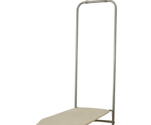 BS Portable Ironing Board for Space Saving Door Hanging Folds up or Down Storage Solution Fit Apartments Offices Kitchen Easy to Use Small Steel Cotton & eBook by BADA Shop Review