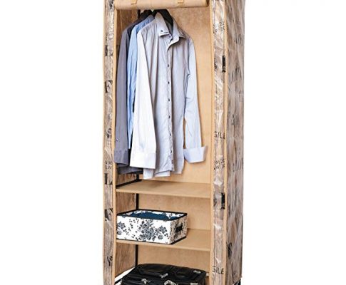 ArtMoon Loft Canvas Wardrobe Foldable Water Repellent Cover 61x45x155cm Painted Steel/Plastic/Polyester Review