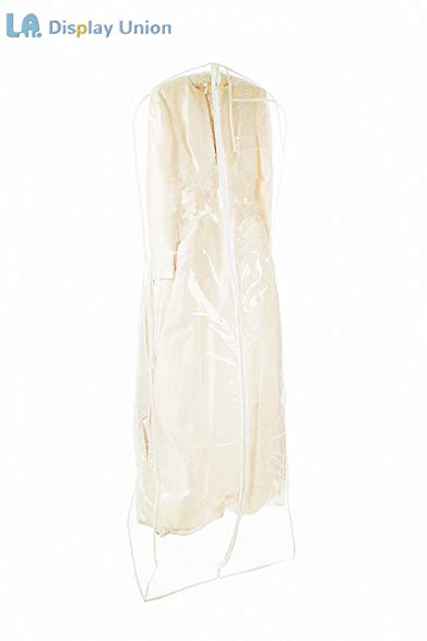 One Dozen Wholesale Wedding Gown Bag (Clear)