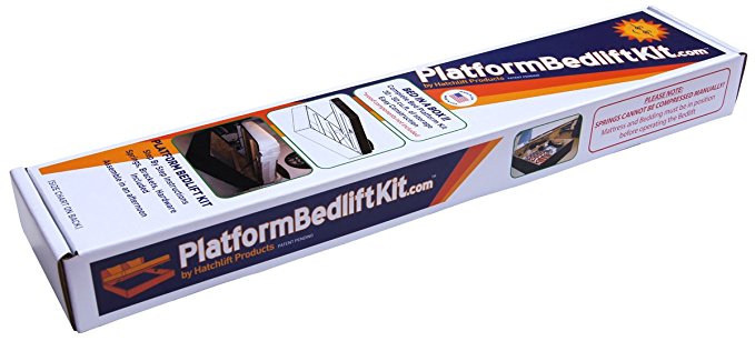 Platform Bedlift Kit (queen-heavy) DIY Under Bed Storage Kit
