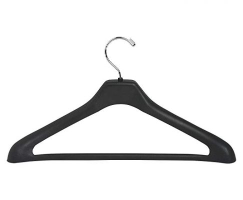 Lorell Suit Hanger, 17″, Plastic, 24 per Pack, Black LLR01064 Review