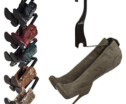Boot Butler Boot Storage Rack by As Seen On Rachael Ray – Clean Up Your Closet Floor with Hanging Boot Storage – Easy to Assemble & Built to Last – 5-Pair Hanger Organizer & Shaper/Tree Review