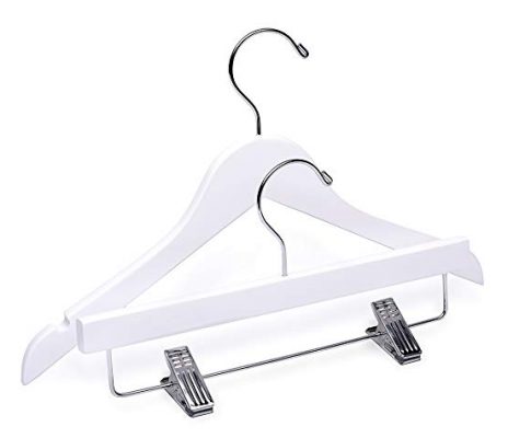 Child White Wooden Hangers, Mix 60 Top 25 Bottom Review