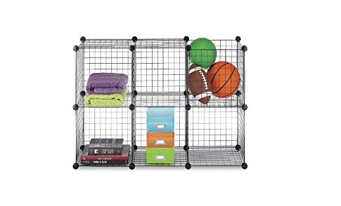 Wire Storage Cube (Set of 6) [Set of 2] Color: Black Review