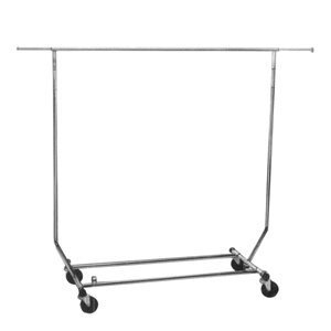Collapsible/Folding Rolling Clothing/ Garment Rack Salesman’s Rack Review