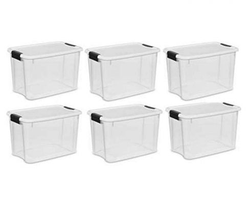 Sterilite 30 Qt. Ultra Storage Latch Box 6 pack Review