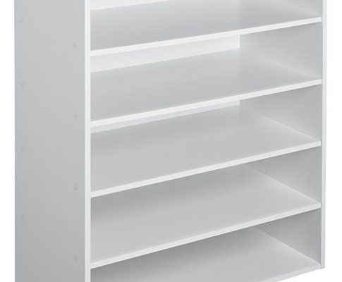 ClosetMaid 1565 Stackable 5-Shelf Organizer, White Review