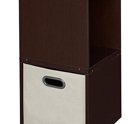 Set of 2 Cubo Modular Storage Cubes and 1 Cubo Foldable Fabric Bin- Truffle/Natural Review