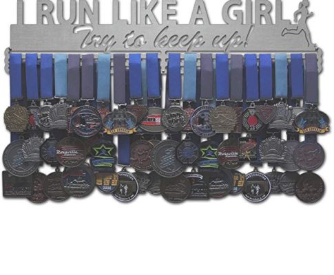 Allied Medal Hangers – I Run Like A Girl Try To Keep Up (24″ wide with 3 hang bars) Review